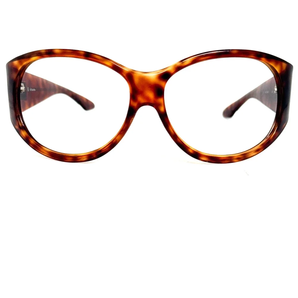 Calvin Klein Sunglasses Brown Tortouse Frames Only No Lens full‎ Rim H4078